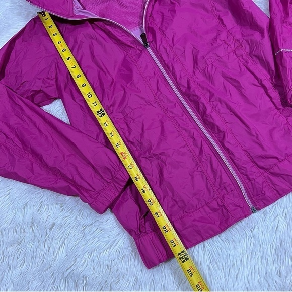 Columbia Sportswear Womens Windbreaker Running Athletic Jacket Pink S - Picture 7 of 15